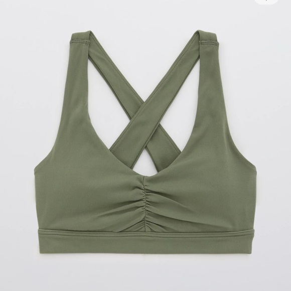Offline by Aerie Ruched Sports Bra - Picture 1 of 6